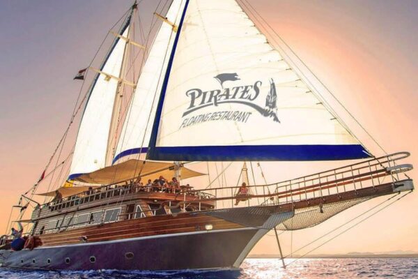Pirates Sailing Boat to Orange Bay With Amazing Snorkeling